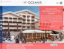 Tablet Screenshot of oceanis.com